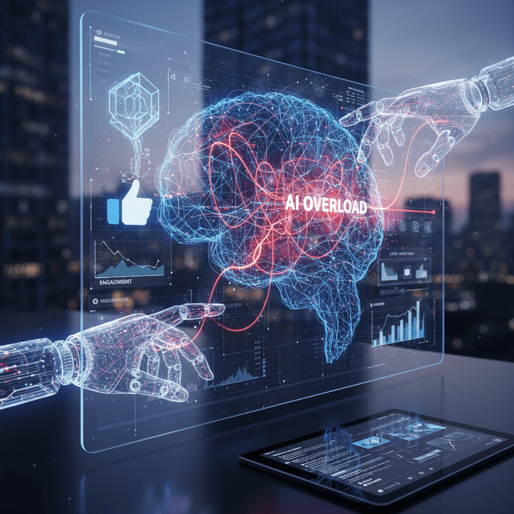Burnout algoritmico e sovraccarico da IA: come cambiano i social media e il marketing digitale nel 2026